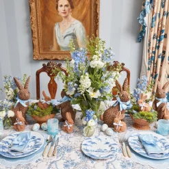 Mrs. Alice Rattan Tableware|Natural Rattan Scalloped Bowl (Small)