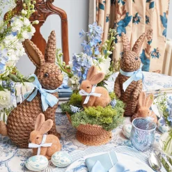 Mrs. Alice Rattan Tableware|Natural Rattan Scalloped Bowl (Small)