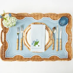 Mrs. Alice Trays & Liners|Octavia Blue Tray Liner