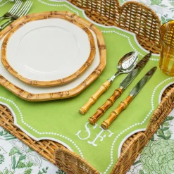 Mrs. Alice Trays & Liners|Octavia Green Tray Liner