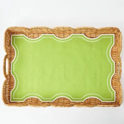 Mrs. Alice Trays & Liners|Octavia Green Tray Liner