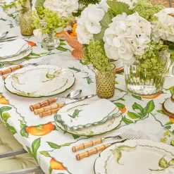 Mrs. Alice Glasses|Olive Green Hobnail Glasses (Set Of 6)