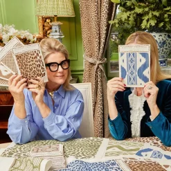 Mrs. Alice Serena Fresson Fabrics|Olive Green Ikat Stripe Fabric