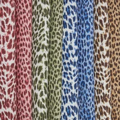 Mrs. Alice Serena Fresson Fabrics|Olive Green Leopard Fabric