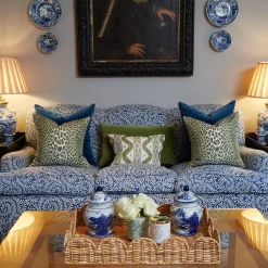 Mrs. Alice Serena Fresson Fabrics|Olive Green Leopard Fabric