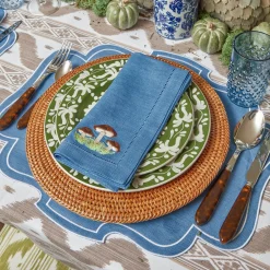 Mrs. Alice Starter Plates|Olive Valencia Starter Plate (Set Of 4)