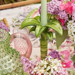 Mrs. Alice Candle Holders|Palm Leaf Candle Holder (Large)