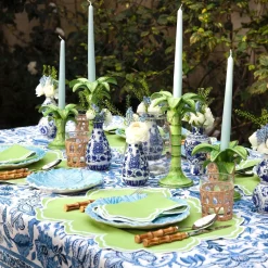 Mrs. Alice Candle Holders|Palm Leaf Candle Holder (Large)