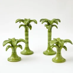 Mrs. Alice Candle Holders|Palm Leaf Candle Holder (Small)