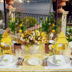 Mrs. Alice Table Linen Sets|Passalacqua & Mimosa Linen Set