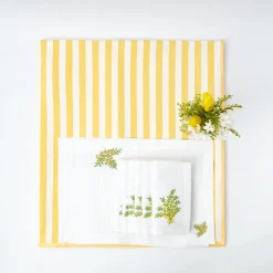 Mrs. Alice Table Linen Sets|Passalacqua & Mimosa Linen Set