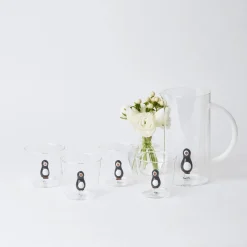 Mrs. Alice Glasses|Penguin Water Glasses (Set Of 4)