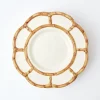 Mrs. Alice Dinner Plates|Petal Bamboo Ceramic Dinner Plate