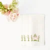 Mrs. Alice Napkins|Pink & Green Pagoda Napkins (Set Of 4)