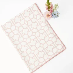 Mrs. Alice Tablecloths|Pink Bamboo Tablecloth