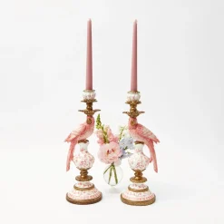 Mrs. Alice Candles|Pink Candles (Set Of 8)