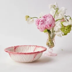 Mrs. Alice Lettuce Crockery|Pink Capri Lettuce Bowl