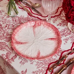 Mrs. Alice Starter Plates|Pink Capri Lettuce Starter Plate