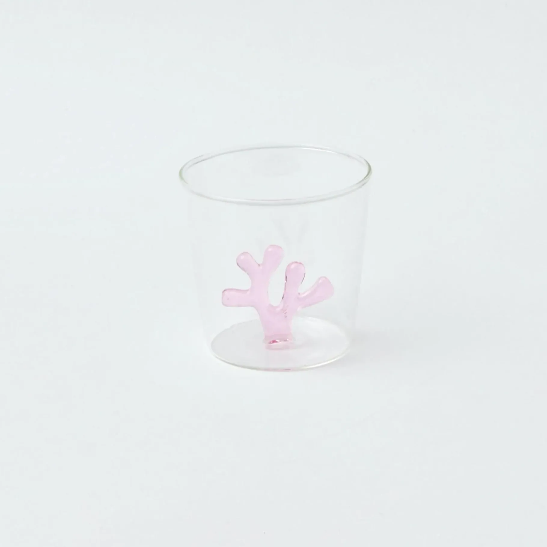 Mrs. Alice Glasses|Pink Coral Glasses (Set Of 4)