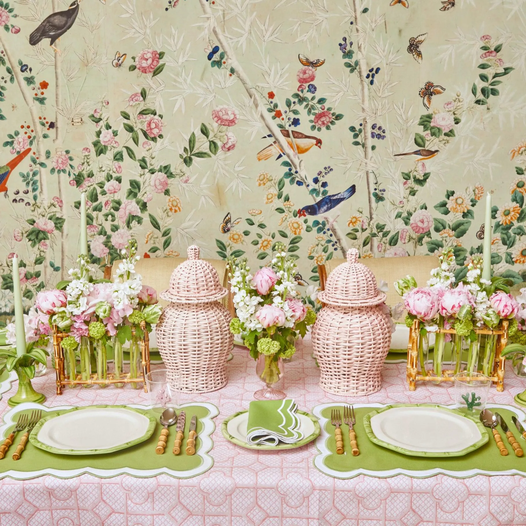 Mrs. Alice Glasses|Pink Coral Glasses (Set Of 4)