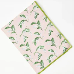 Mrs. Alice Tablecloths|Pink Lily Of The Valley Tablecloth