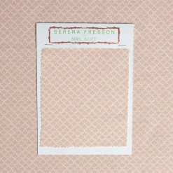 Mrs. Alice Serena Fresson Fabrics|Pink Lotus Flower Fabric