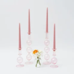 Mrs. Alice Candlescapes|Pink Parrot Candlescape