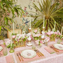 Mrs. Alice Napkins|Pink Penelope Napkins (Set Of 4)