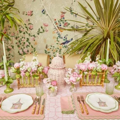 Mrs. Alice Napkins|Pink Penelope Napkins (Set Of 4)