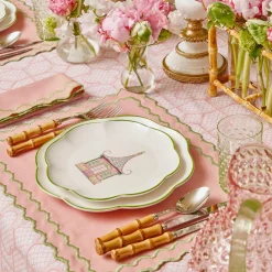 Mrs. Alice Placemats|Pink Penelope Placemats (Set Of 4)