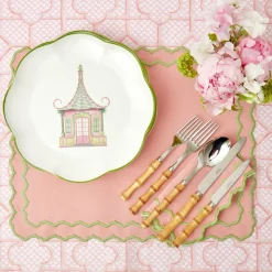Mrs. Alice Placemats|Pink Penelope Placemats (Set Of 4)