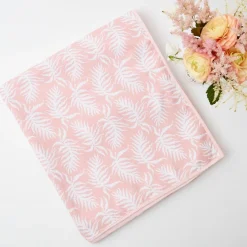 Mrs. Alice Tablecloths|Pink Trailing Ferns Tablecloth