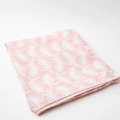 Mrs. Alice Tablecloths|Pink Trailing Ferns Tablecloth