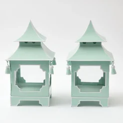 Mrs. Alice Pagodas & Lanterns|Pistachio Green Pagoda Lantern