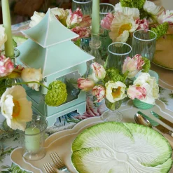 Mrs. Alice Pagodas & Lanterns|Pistachio Green Pagoda Lantern