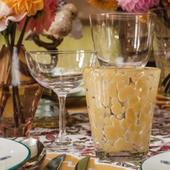 Mrs. Alice Glasses|Poppy Prosecco Coupe (Set Of 6)