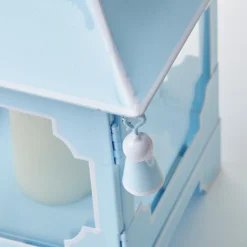 Mrs. Alice Pagodas & Lanterns|Powder Blue Pagoda Lantern