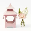 Mrs. Alice Pagodas & Lanterns|Powder Pink Pagoda Lantern