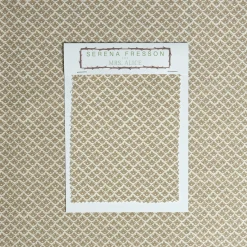 Mrs. Alice Serena Fresson Fabrics|Putty Lotus Flower Fabric