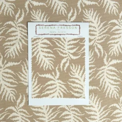 Mrs. Alice Serena Fresson Fabrics|Putty Trailing Ferns Fabric