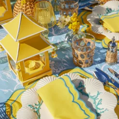 Mrs. Alice Glasses|Raffia Water Glasses & Jug Set