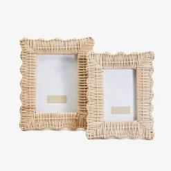 Mrs. Alice Rattan Tableware|Rattan Photo Frame (Pair)