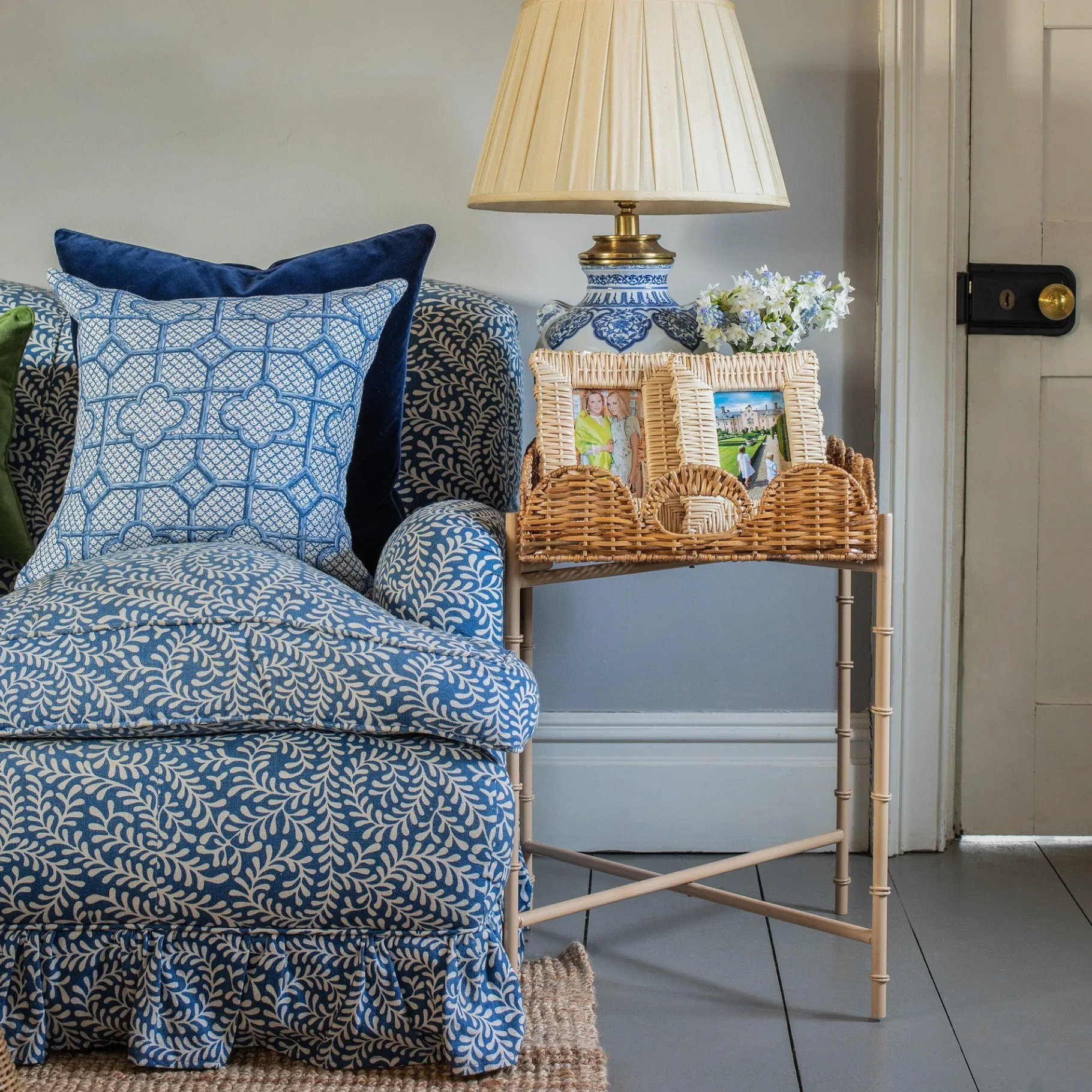 Mrs. Alice Rattan Tableware|Rattan Photo Frame (Pair)