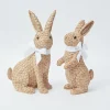 Mrs. Alice Rattan Tableware|Rattan Rabbit (Pair)