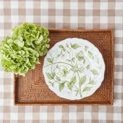 Mrs. Alice Trays & Liners|Rattan Tray