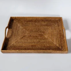 Mrs. Alice Trays & Liners|Rattan Tray