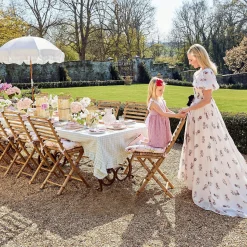 Mrs. Alice Jugs|Rose Hobnail Jug With Emerald Handle & Glasses (Set Of 6)