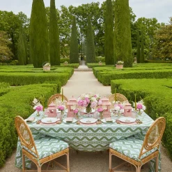 Mrs. Alice Glasses|Rose Pink Hobnail Glasses (Set Of 6)