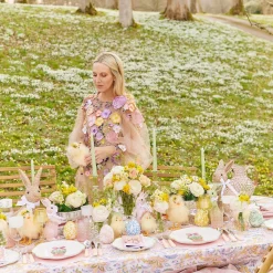 Mrs. Alice Glasses|Rose Pink Hobnail Water Glasses & Jug Set