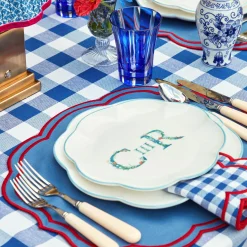 Mrs. Alice Glasses|Royal Blue Positano Glasses (Set Of 4)